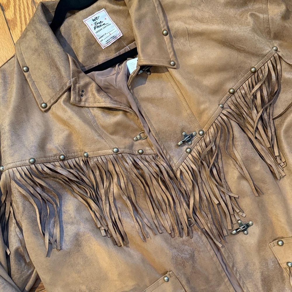 We The Free Knox Vegan Fringe Jacket - Picture 6 of 7